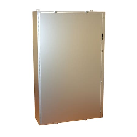 Hammond Clamps Electrical Enclosures, 60 in H, 12 in D, 37.38 in W, NEMA 4X, 304 Stainless Steel 1447SN4SSL12